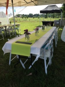 Tafel aankleding bbq Huischef